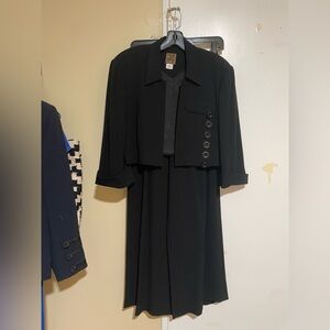 Zelda 90’s Black Two-Piece jacket and WIDE LEG pants